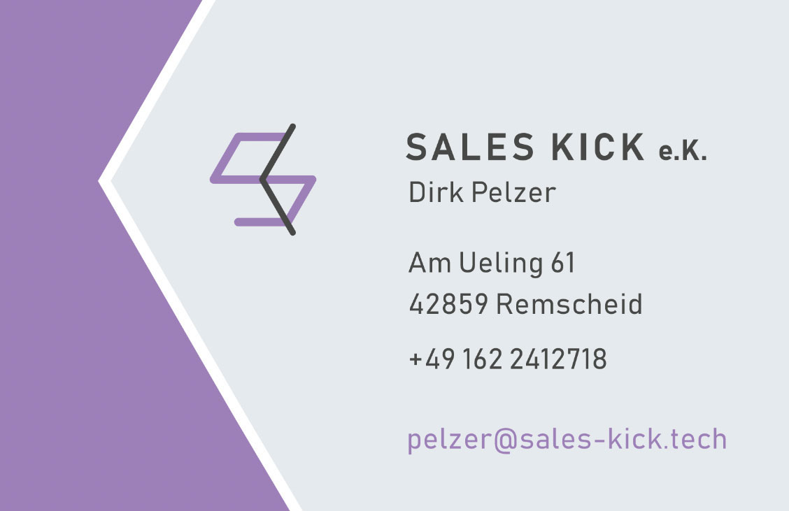 Sales Kick Dirk Pelzer